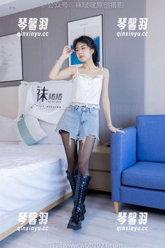 BoBoSocks袜啵啵-甜甜圈 BoBoSocks袜啵啵 - 手握甜甜圈的长靴套图:这个角度我能给满分,但也想问一句。