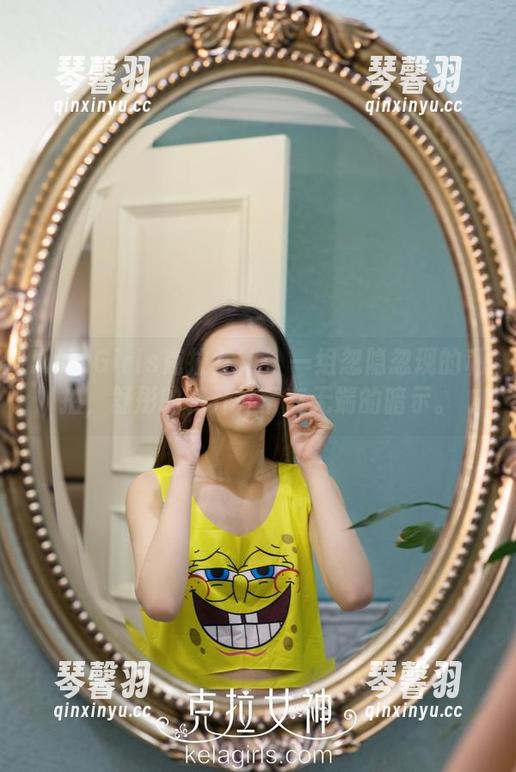 KelaGirls克拉女神-舒彤 KelaGirls克拉女神 - 一组忽隐忽现的私拍,舒彤的花开并蒂有无端的暗示。